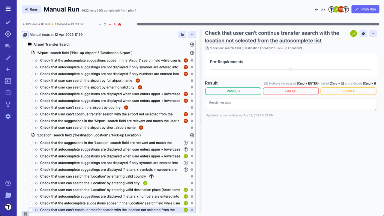 Testomat.io - Assign TC